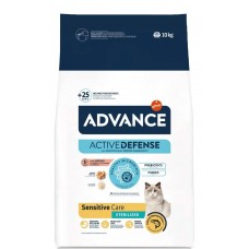 Advance Cat Sterilized Salmon Sensitive ЛОСОСЬ корм для стерилизованных кошек 10 кг (962821)